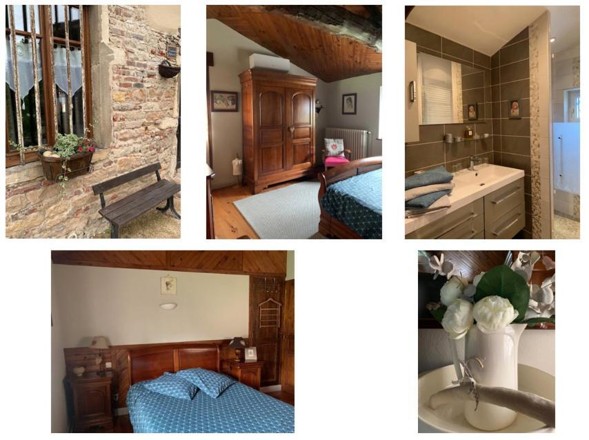 Bed and Breakfast Moulin Crozet Montceaux Exteriér fotografie